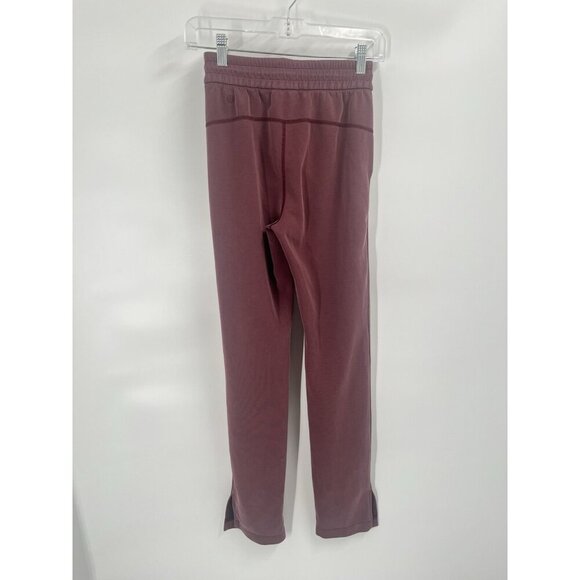 Lululemon Brushed Softstreme Split-Hem High-Rise Pant Red Merlot W5EN8S Sz 0 - Picture 4 of 5